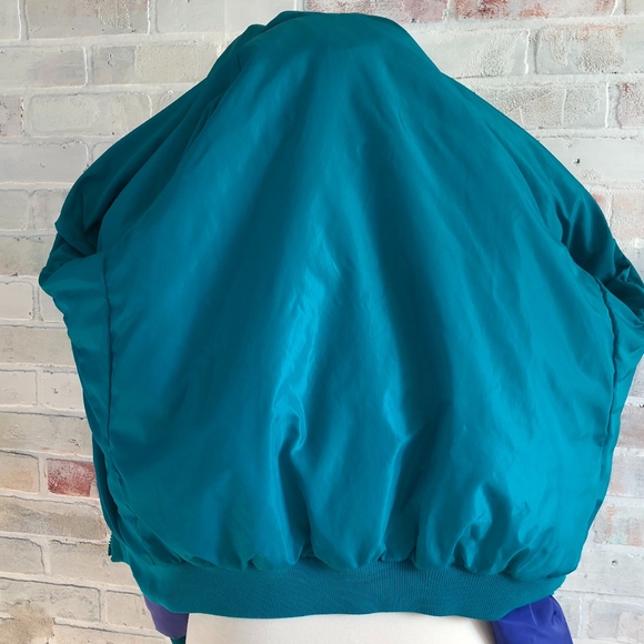 Columbia Reversible Bomber Puffer Jacket Vintage - Picture 8 of 8